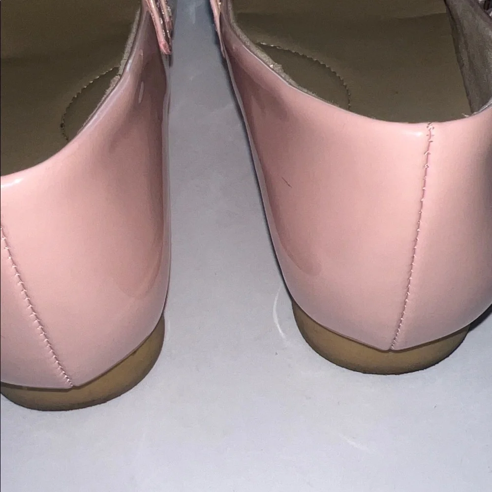 Cat & Jack Pink Double Strap Flats